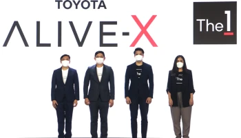 Toyota จับมือ The 1 แนะนำ Toyota ALIVE-X เพื่อมอบสิทธิประโยชน์บน T-Connect Application