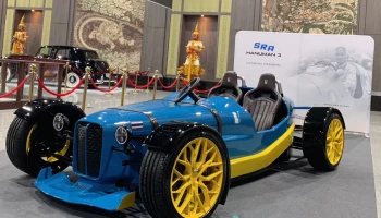 SRA ค่ายรถสัญชาติไทยเปิดตัว Hanuman 3 รถยนต์ต้นแบบ Sport Vintage EV ครั้งแรกในโลก
