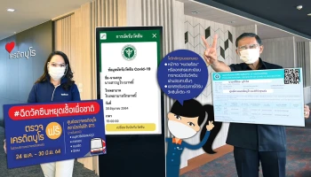 ตรวจเครดิตบูโร...ฟรี!!! เพียงโชว์การจองคิววัคซีนหรือเอกสารรับรองได้รับวัคซีนโควิด-19