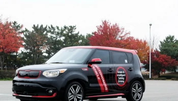 เกีย โซล พลังไฟฟ้า (EV) วิ่งไร้คนขับในเนวาดา