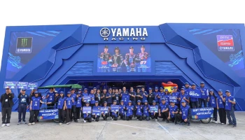 Yamaha นับสนุนทีมGUเก็บ มอบเสื้อและหมวก 1,000 ชุด เสริมทัพจิตอาสาในศึก MotoGP 2026