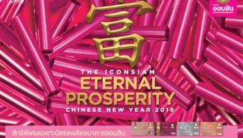 สิทธิพิเศษสำหรับลูกค้าบัตรเครดิตธนาคารออมสิน แลกรับเครดิตเงินคืน 10% พร้อมรับสิทธิ์ลุ้นตั๋วเครื่องบินไป-กลับ Hongkong กับสายการบินไทย เมื่อช้อปปิ้ง ที่ ห้างสรรพสินค้า The Iconsiam