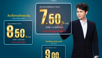 โปรโมชั่นพิเศษ...สินเชื่อบุคคลสำหรับกลุ่มข้าราชการ และกลุ่มพนักงานรัฐวิสาหกิจ จาก ธ.กรุงไทย