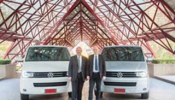 Volkswagen The New Caravelle รถที่มูลนิธิสันติภาพเลือกใช้