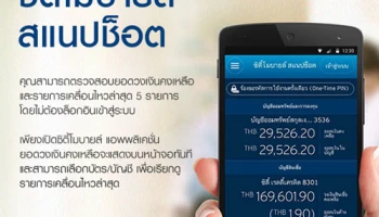 Citibank เปิดซิตี้โมบายล์ แอพพลิเคชั่น "ซิตี้โมบายล์ สแนปช็อต" ตรวจสอบยอดวงเงินโดยไม่ต้องล็อกอิน
