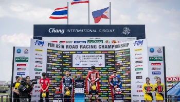 5 นักบิดไทยทำผลงานกระหึ่มโฮมเรซ ด้วยการกลาดโพเดี้ยมในศึก ARRC 2026 สนาม 2 ที่ สนามช้างฯ