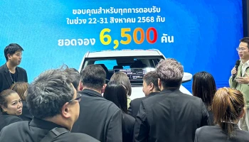 OMODA & JAECOO ประสบความสำเร็จกับการเปิดตัว JAECOO 5 EV พร้อมยอดจองรวมทุกรุ่นกว่า 6,500 คัน ใน Big Motor Sale 2568