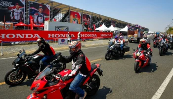 Honda BigBike กว่า 200 คัน ร่วมคาราวาน Honda BigBike Road Trip to ThaiGP 2025 ร่วมประวัติศาสตร์ Race to The One เชียร์ไทยให้เป็นหนึ่ง