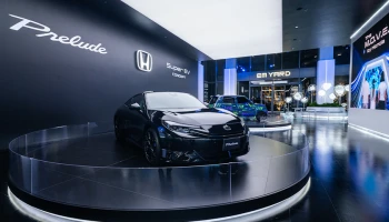 Honda อัปเดตไฮไลต์โมเดลนำโดย Prelude (Prototype) สปอร์ตคูเป้ในตำนาน พร้อมด้วย Super EV Concept และ New CUV e: ที่ The M.O.V.E. by Honda