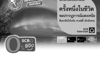 ครั้งหนึ่งในชีวิต ชมปรากฎการณ์แสงเหนือ.. จองตั๋วราคาพิเศษกับ Quality Express และผ่อน 0% กับบัตรเครดิต SCB