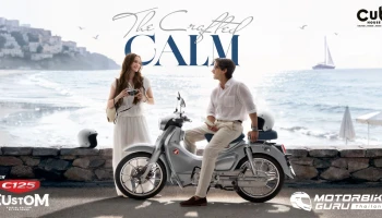 New Honda C125 The Crafted Calm Custom Edition ถ่ายทอดความคลาสสิกด้วยคู่สีพิเศษ มากับราคาแนะนำ 99,600 บาท ที่ CUB House Flagship Store ทั่วประเทศ