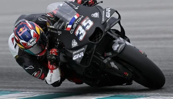 ก้อง-สมเกียรติ ยกระดับความเร็วปรับตัวกับรถแข่ง Honda RC213V ในเทสต์โมโตจีพีวันแรก