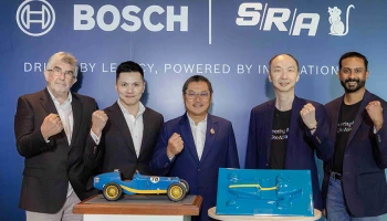 SRA เปิดเกมรุกจับมือ BOSCH พัฒนาระบบขับเคลื่อนไฟฟ้าสมรรถนะสูง