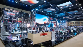Yamaha เปิดบูธภายใต้แนวคิด "Feel The Unique Experience – สุดทุกทาง…ต่างทุกฟีล" พร้อมเปิดตัว 3 รุ่นใหม่ สายพันธุ์ R-Series และ Sport Heritage และโปรโมชันมัดใจไบค์เกอร์ในงานบางกอกฯ มอเตอร์โชว์ ครั้งที่ 46