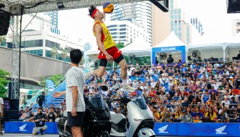 Honda ร่วมสนับสนุนศึก FIBA 3x3 Champions Cup 2026 พร้อมร่วมโชว์ดังค์ข้าม New Honda UC3 สุดเอ็กซ์ตรีม จาก Dunker ระดับโลก