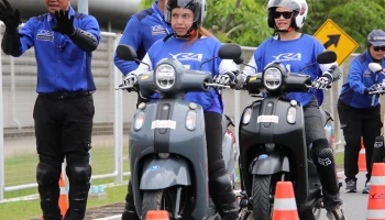 Yamaha จัดอบรมหลักสูตรขับขี่รถจักรยานยนต์ How to Ride ให้สมาชิกสมาคมผู้สื่อข่าวรถยนต์ และรถจักรยานยนต์ไทย