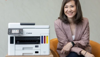 Canon ส่งอิงค์เจ็ทซีรีส์ใหม่ “PIXMA BUSINESS INKJET PRINTER – GX SERIES” รับกระแส SMEs ฟื้นตัว ตอบโจทย์การพิมพ์ต้นทุนต่ำ คุ้มค่าทุกฟังก์ชั่นและเซฟค่าไฟกว่า 90%