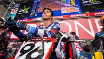 Honda ทะยานอันดับ 1 แชมป์เปี้ยนชิพ หลัง ฮันเตอร์ ลอว์เรนซ์ บิด CRF450R เก็บโพเดียมต่อเนื่องศึก AMA SX 2026 สนามที่ 5