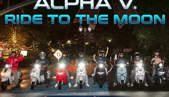 Alpha Volantis ชวนขี่เที่ยว Night Trip สุดมันส์! ฟินกับบรรยากาศยามค่ำคืนใน Alpha V. Ride to the Moon