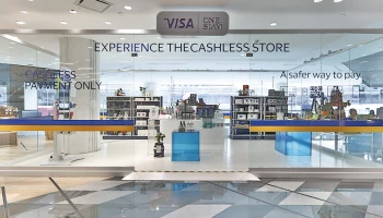 Visa Pop-Up ร้านค้ารูปแบบ Cashless Retail Store สมบูรณ์แบบครั้งแรกในไทย ตอบสนองไลฟ์สไตล์สังคมไร้เงินสด
