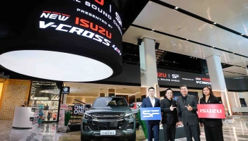 ISUZU ร่วมกับ SF เปิดตัวภาพยนตร์โฆษณา Digital Sound Check ชุดใหม่ล่าสุด “ISUZU V-CROSS 4x4 THE ONE & ONLY EXPERIENCE”