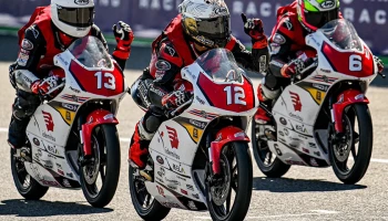 เฟอร์-ปัญจรุจน์ โชว์ฟอร์มเด่น! ส่งท้ายฤดูกาลคว้าดับเบิ้ลวินเนอร์ พร้อมครองแชมป์ ศึก Idemitsu Honda Thailand Talent Cup 2025 ณ สนามช้างฯ