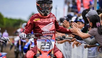 นีโม่-จิรัฎฐ์ ควบ Honda CRF450R ลุยเก็บแต้มเพิ่ม ในศึกโมโตครอสชิงแชมป์ประเทศญี่ปุ่น สนาม 4