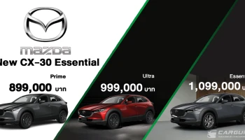 NEW MAZDA CX-30 ESSENTIAL ปรับไลน์อัพใหม่, สเปค ใส่เทคโนโลยีสกายแอคทีฟเต็มคัน พร้อมราคาใหม่ เริ่มต้น 899,000 บาท คุ้มค่าเกินราคา!