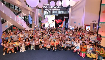 Honda จัดกิจกรรม “Energizing M.O.V.E. – Honda Pride Aerobic Dance” เติมความสนุกผ่านคลาสแอโรบิกกับ “เบเบ้” พร้อมขบวน New UC3 ที่มาร่วมฉลอง Pride Month