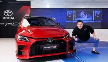 โตโยต้า มอเตอร์ ประเทศไทย จำกัด ให้การต้อนรับ Hakuho Sho ตำนานแห่งนักซูโม่ในโอกาสมาเยือน Toyota Alive