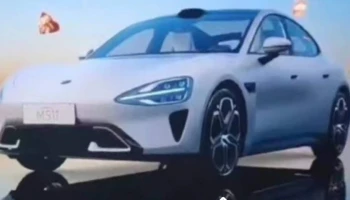 เผยภาพของ Xiaomi MS11 รถยนต์ไฟฟ้ารุ่นแรกของแบรนด์ ทรงซีดาน 4 ประตู พร้อม Panoramic Glass Roof