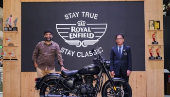 Royal Enfield ยกทัพรุ่นเก๋า Classic 350 มาอวดโฉมในงาน Bangkok International Motor Show 2025