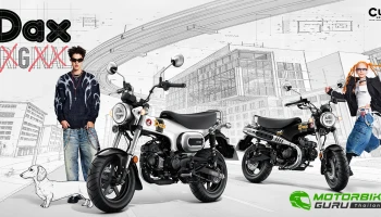 Honda Dax 2 คู่สีใหม่ สีขาว OG White เรียบง่ายแต่เฉิดฉาย และ สีดำ OG Black ที่ให้ลุคเข้มเท่ ในสไตล์ NEW DAX OG! ในราคา 84,900 บาท ที่ CUB House Flagship Store 16 สาขาทั่วประเทศ