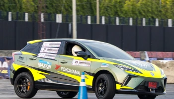 NEW MG4 ELECTRIC ผ่าบทพิสูจน์จากท้องถนนสู่สนามแข่ง GYMKHANA  สร้างมาตรฐานใหม่ในอุตสาหกรรมยานยนต์ไทย