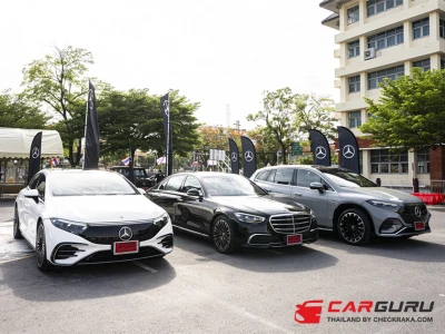 Mercedes-Benz ส่งแฟลกชิปโมเดล EQS และ S-Class ร่วมทดสอบระบบช่วยเหลือผู้ขับขี่ขั้นสูง ในงาน Road Safety Week โดย UNESCAP