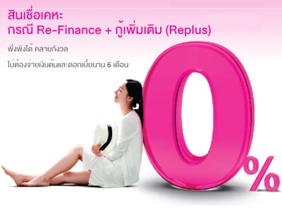 สินเชื่อเคหะ พึ่งพิงได้ คลายกังวล ไม่ต้องจ่ายเงินต้นและดอกเบี้ยนาน 6 เดือน 0%