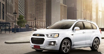 Chevrolet Captiva ใหม่ SUV 7 ที่นั่ง กว้างขวาง อัดแน่นเทคโนโลยีครบครัน