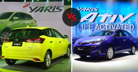 เทียบกันจะๆ New Toyota Yaris Ativ & Yaris Hatchback แบบไหนน่าใช้