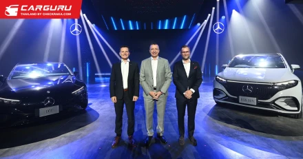 Mercedes-Benz เติมพอร์ต EV เพิ่ม 2 รุ่น The new EQE Sedan ราคา 3.97 ล้านบาท และ The new EQS SUV ราคา 5.99 ล้านบาท