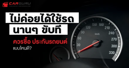 ไม่ค่อยได้ใช้รถ นานๆ ขับที ควรซื้อ ประกันรถยนต์ แบบไหนดี?