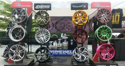 PP SUPERWHEELS ร่วมโชว์ล้อสวยในงาน 3K Unlimited Power