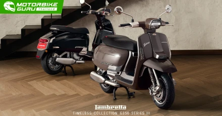 LAMBRETTA G350 Series III กับ 3 เฉดสีแบบ Monotone ใหม่ สไตล์ที่อยู่เหนือกาลเวลา! ในราคาค่าตัวที่ 216,500 บาท