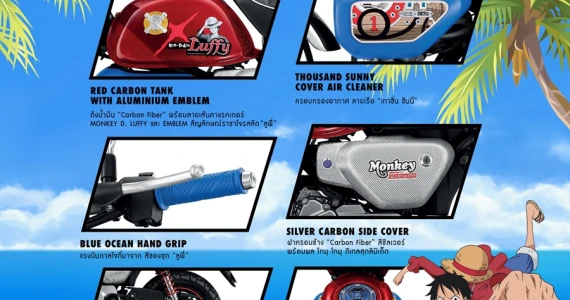 รูปภาพ ฮอนด้า Honda Monkey Monkey D. Luffy Edition ปี 2022