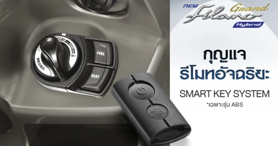 รูปภาพ ยามาฮ่า Yamaha Grand Filano Hybrid ABS Version ปี 2025