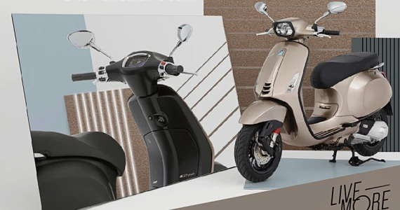 รูปภาพ เวสป้า Vespa Sprint S 150 i-Get ABS Nero Opaco ปี 2021