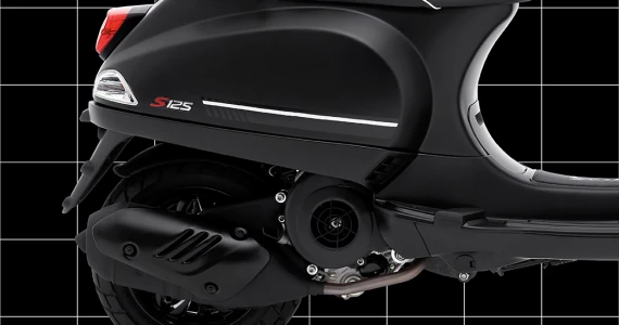 รูปภาพ เวสป้า Vespa S 125 i-Get Monochrome Special Edition ปี 2020