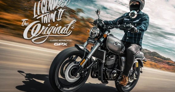 รูปภาพ จีพีเอ็กซ์ GPX Legend 250 TWIN II ปี 2020