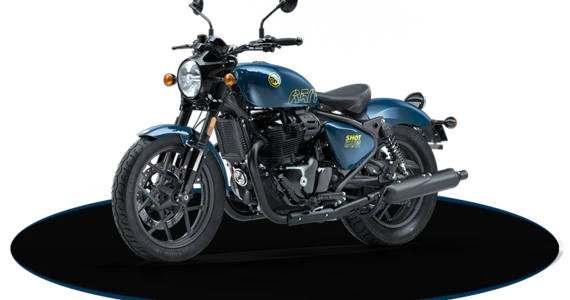 รูปภาพ โรยัล เอ็นฟีลด์ Royal Enfield Shotgun 650 Plasma Blue ปี 2024