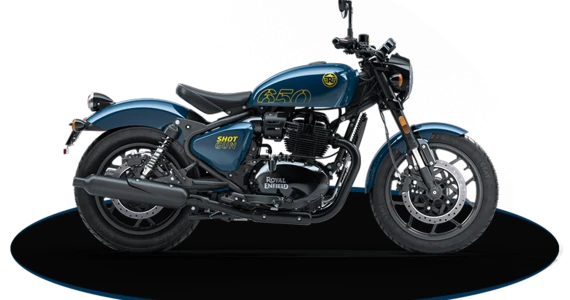 รูปภาพ โรยัล เอ็นฟีลด์ Royal Enfield Shotgun 650 Plasma Blue ปี 2024