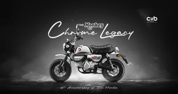 รูปภาพ ฮอนด้า Honda Monkey Chrome Legacy ปี 2025
